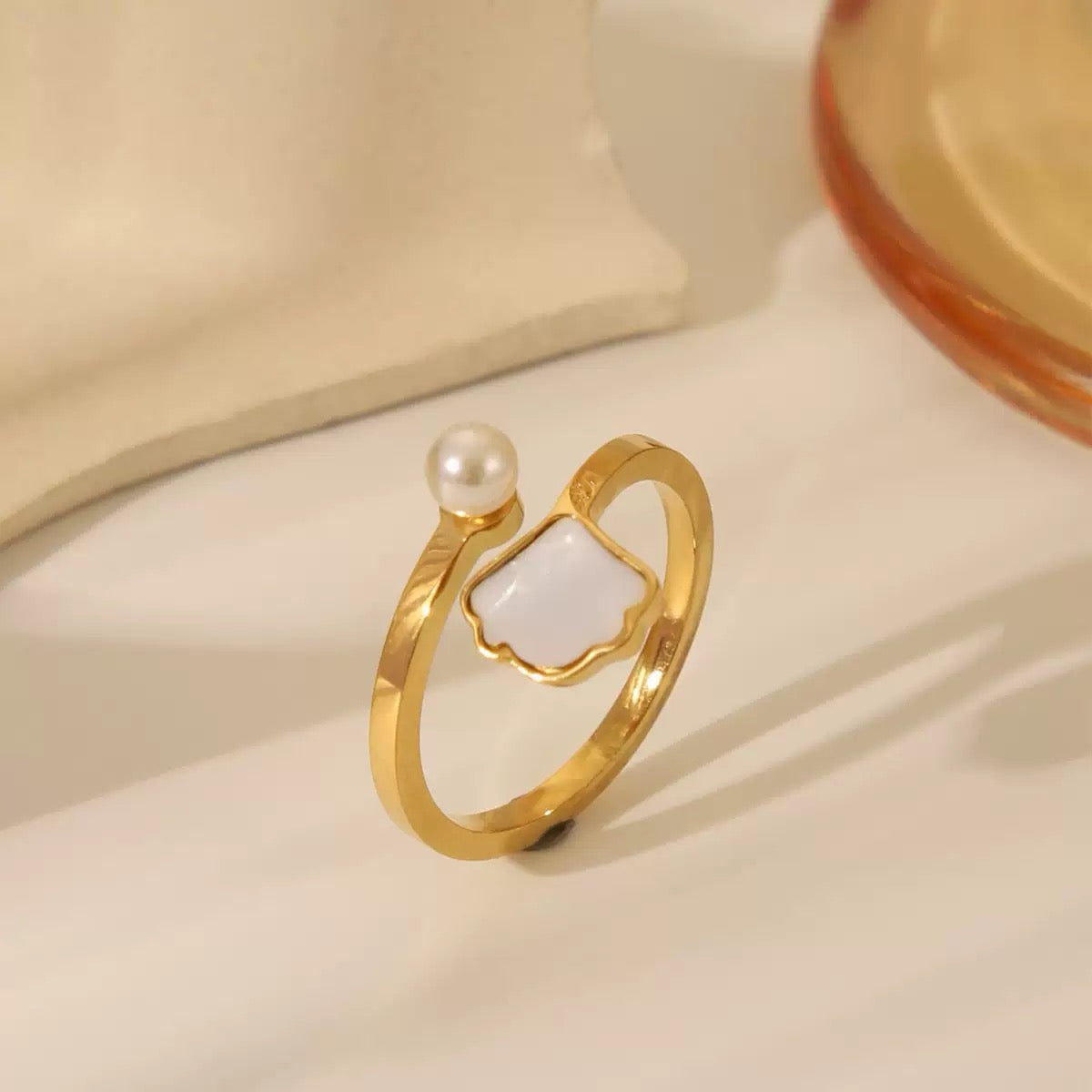 Love Zirconia Split Rings