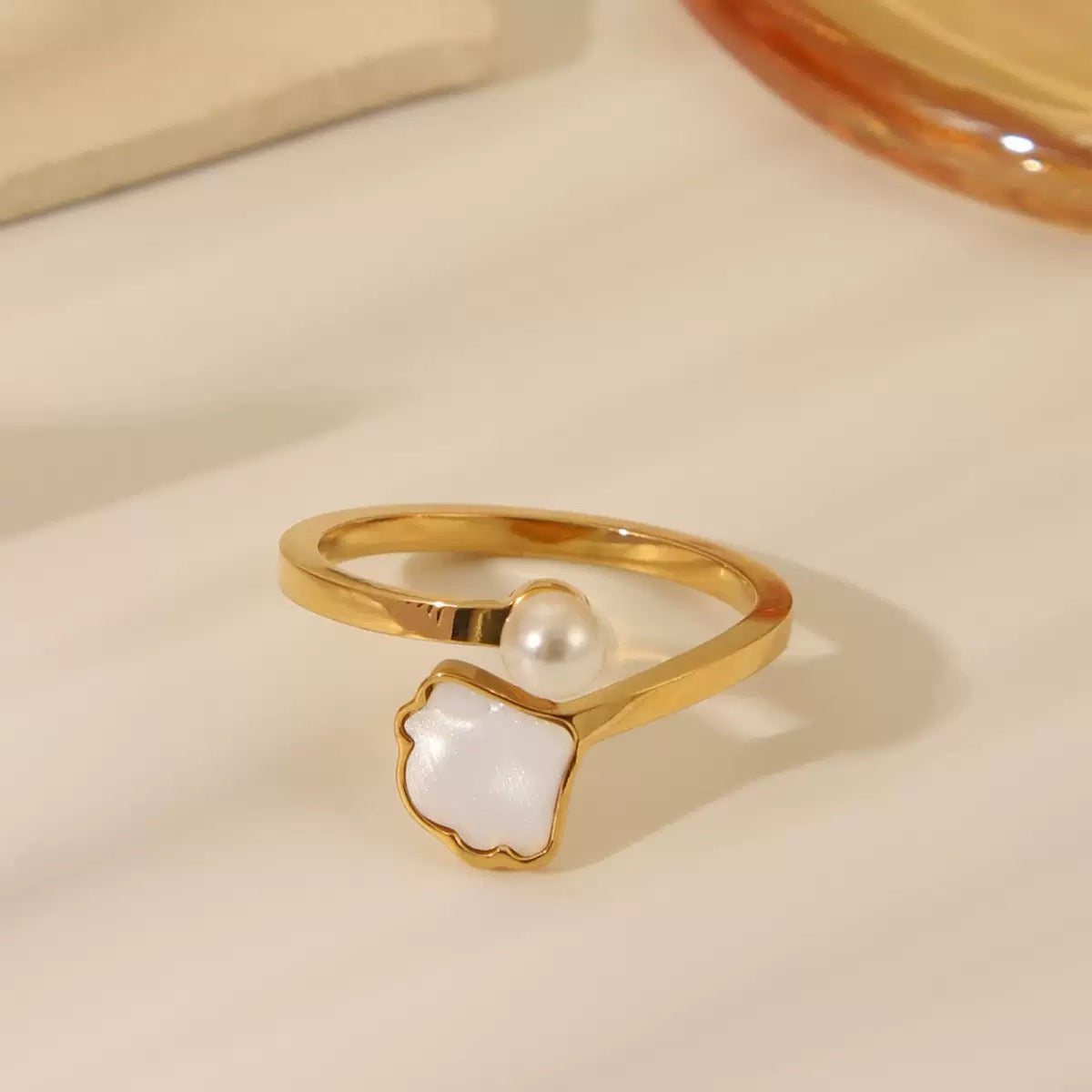 Love Zirconia Split Rings