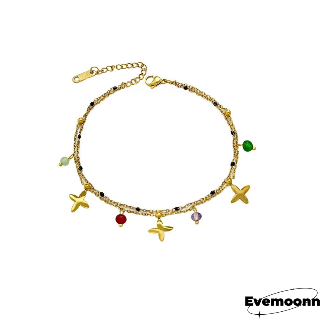 Irregular Stone Anklets