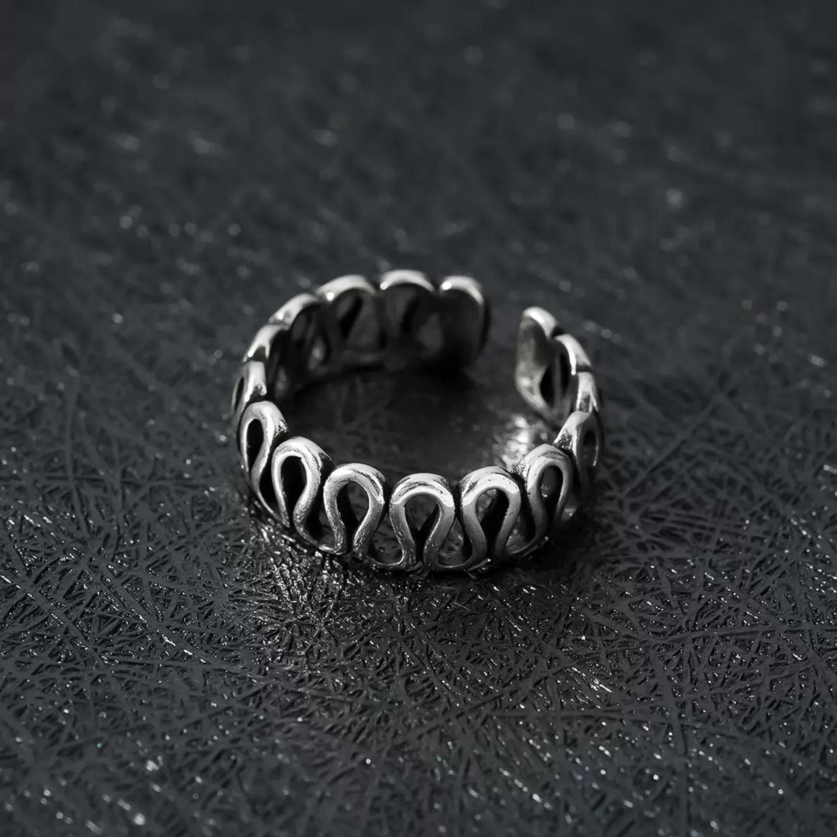 Skeleton Chain Vintage Do Over Rings